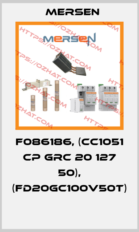 F086186, (CC1051 CP GRC 20 127 50), (FD20GC100V50T)  Mersen
