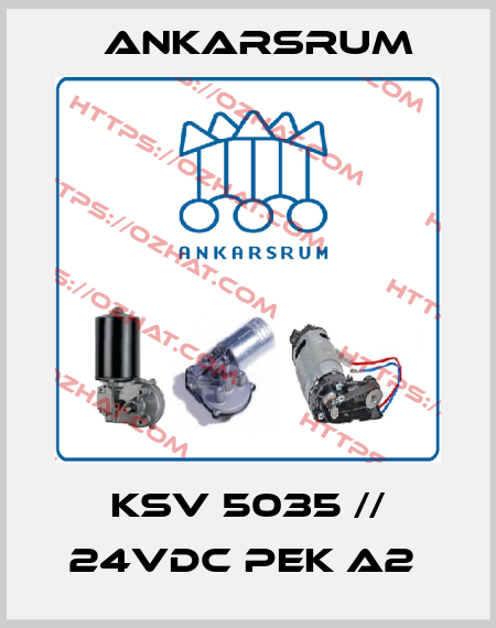 KSV 5035 // 24VDC PEK A2  Ankarsrum