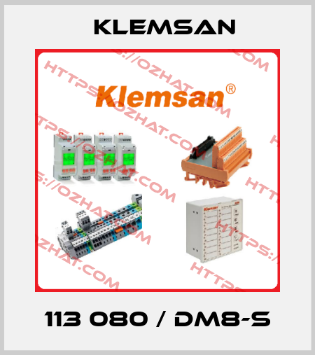 113 080 / DM8-S Klemsan