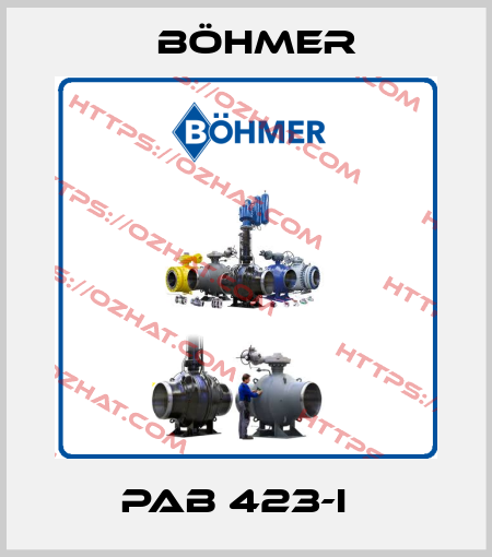 PAB 423-I   Böhmer