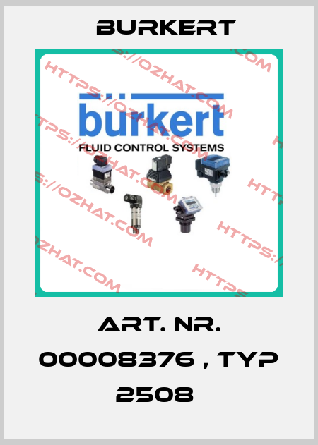 Art. Nr. 00008376 , Typ 2508  Burkert