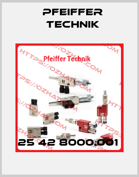 25 42 8000.001  Pfeiffer Technik