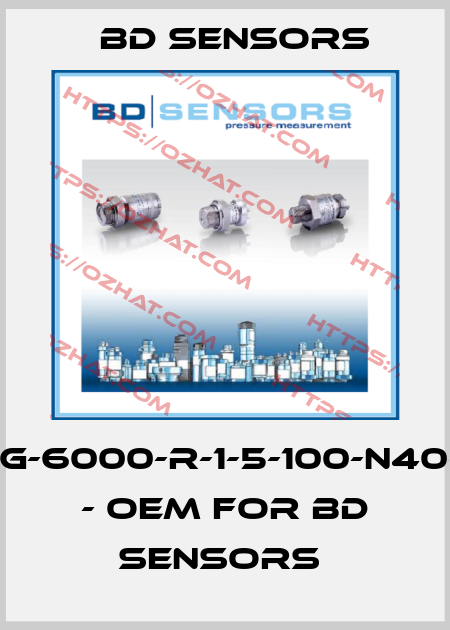 18.601G-6000-R-1-5-100-N40-1-000 - OEM for Bd Sensors  Bd Sensors