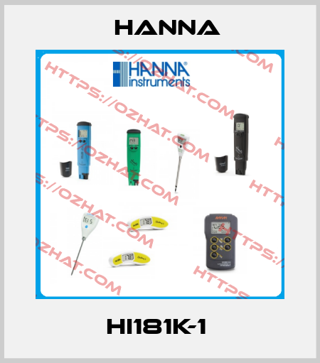 HI181K-1  Hanna
