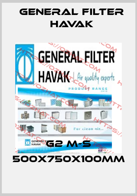 G2 M-S 500x750x100mm General Filter Havak