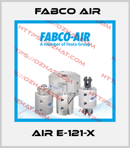 AIR E-121-X  Fabco Air