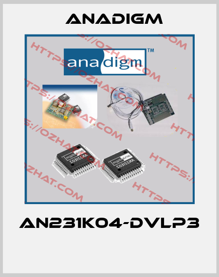 AN231K04-DVLP3  Anadigm