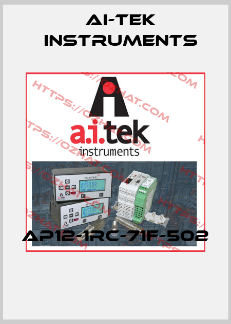 AP12-1RC-71F-502  AI-Tek Instruments