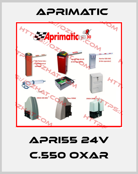 APRI55 24V C.550 OXAR Aprimatic