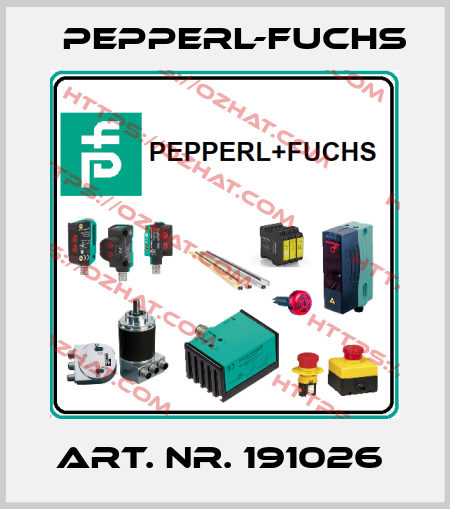 ART. NR. 191026  Pepperl-Fuchs