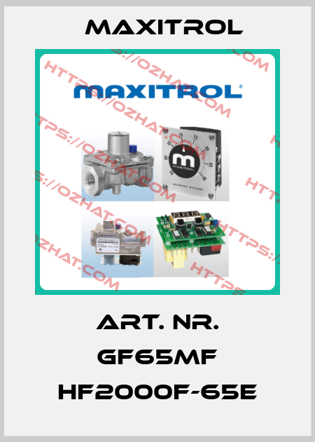 ART. NR. GF65MF HF2000F-65E Maxitrol
