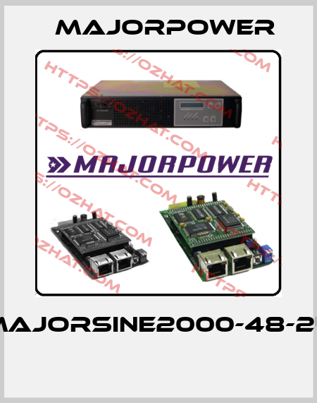 MAJORSINE2000-48-2U  Majorpower