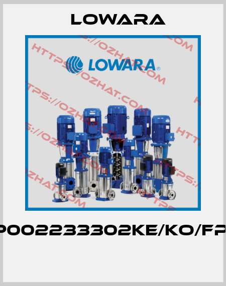 HP002233302KE/KO/FPM  Lowara