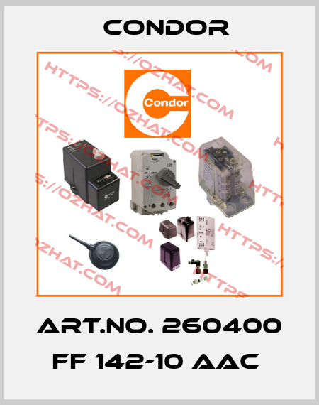 ART.NO. 260400  FF 142-10 AAC  Condor