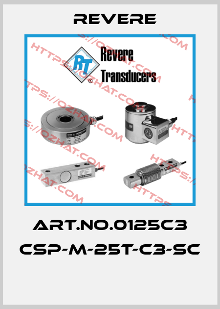 ART.NO.0125C3 CSP-M-25T-C3-SC  Revere