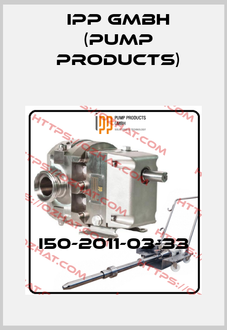 I50-2011-03-33 IPP GMBH (Pump products)