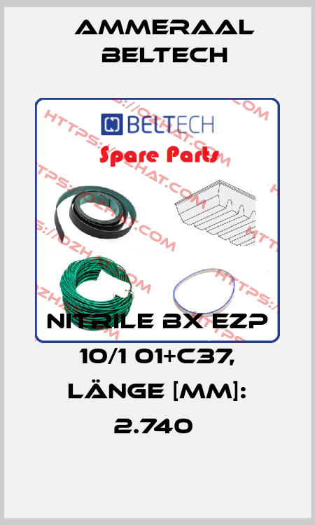 Nitrile BX EZP 10/1 01+C37, Länge [mm]: 2.740  Ammeraal Beltech