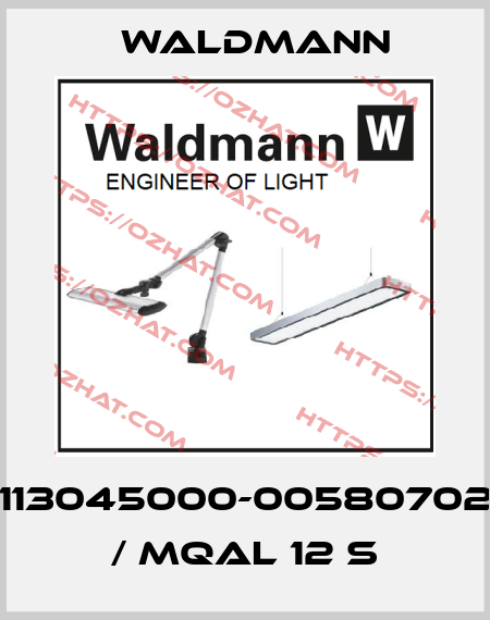 113045000-00580702 / MQAL 12 S Waldmann
