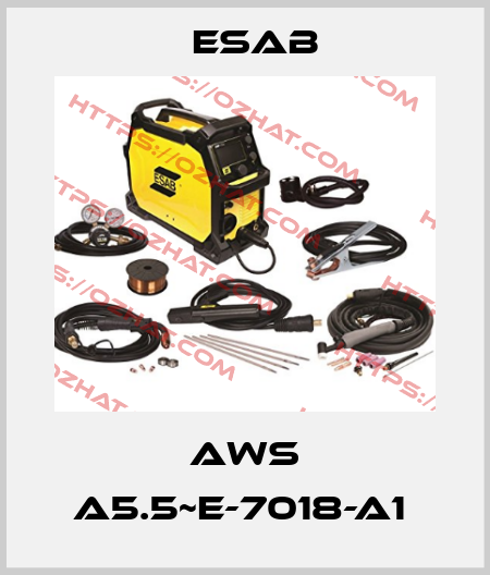AWS A5.5~E-7018-A1  Esab