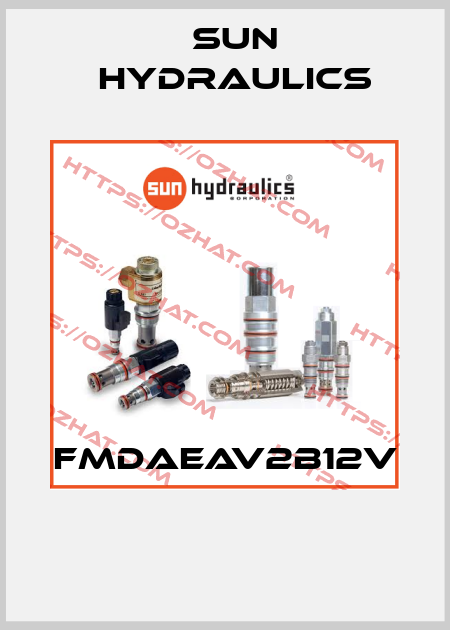 FMDAEAV2B12V  Sun Hydraulics