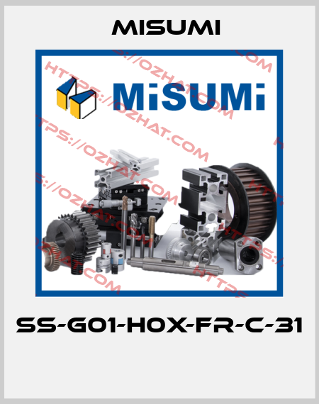 SS-G01-H0X-FR-C-31  Misumi
