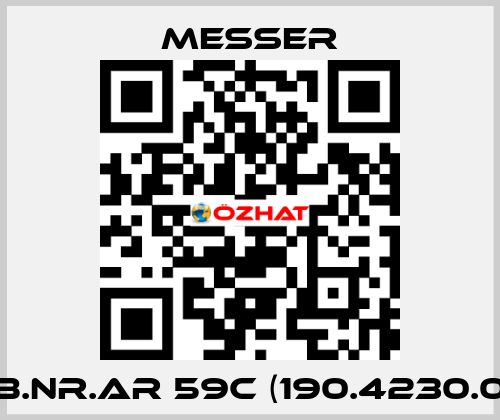 (B.Nr.AR 59C (190.4230.0) Messer