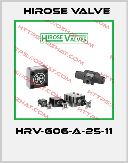 HRV-G06-A-25-11  Hirose Valve