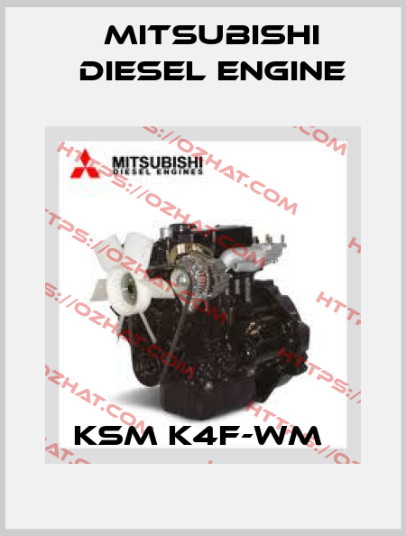 KSM K4F-WM  Mitsubishi Diesel Engine