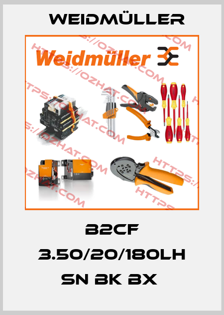 B2CF 3.50/20/180LH SN BK BX  Weidmüller