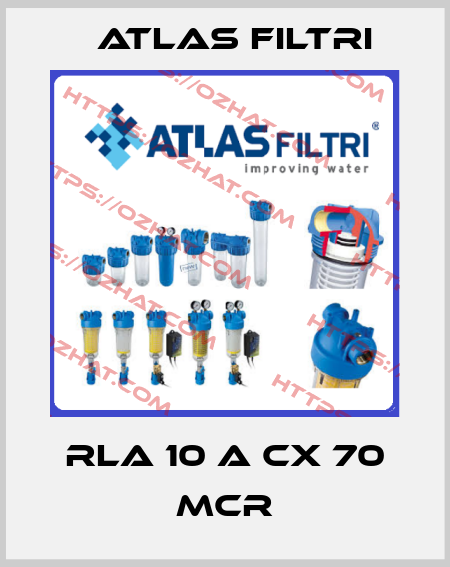 RLA 10 A CX 70 mcr Atlas Filtri