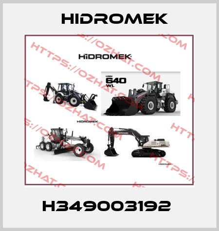 H349003192  Hidromek