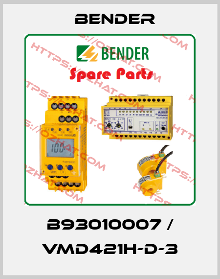 B93010007 / VMD421H-D-3 Bender