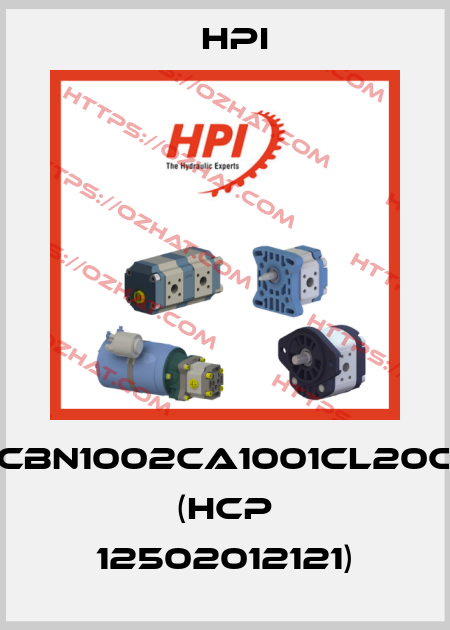 P1CBN1002CA1001CL20C01 (HCP 12502012121) HPI