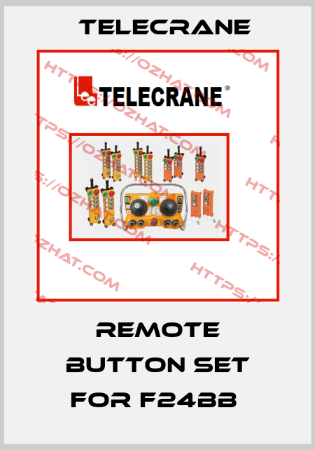 Remote Button Set For F24BB  Telecrane