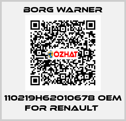 110219h62010678 oem for Renault  Borg Warner