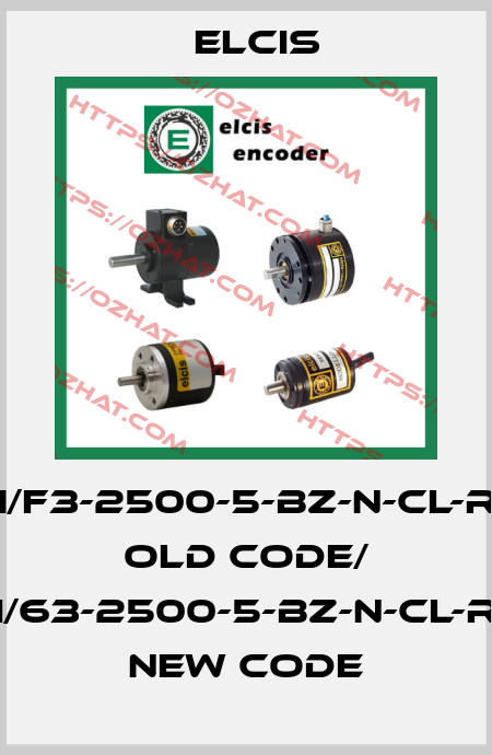 1/F3-2500-5-BZ-N-CL-R  old code/ I/63-2500-5-BZ-N-CL-R new code Elcis