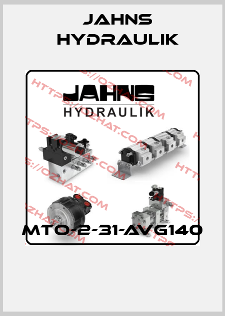 MTO-2-31-AVG140  Jahns hydraulik