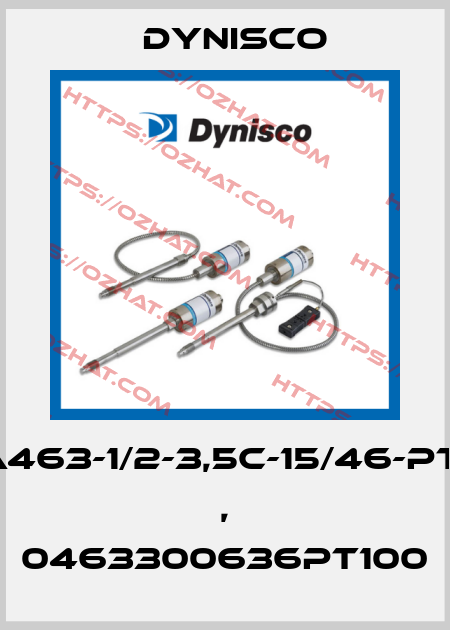 TDA463-1/2-3,5C-15/46-PT100 , 0463300636PT100 Dynisco