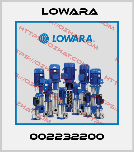 002232200 Lowara