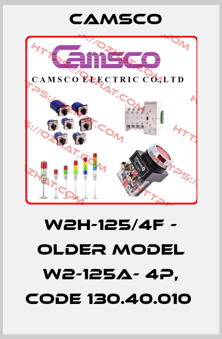 W2H-125/4F - older model W2-125A- 4P, Code 130.40.010  CAMSCO