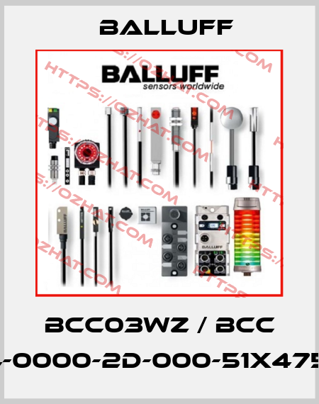 BCC03WZ / BCC M474-0000-2D-000-51X475-000 Balluff