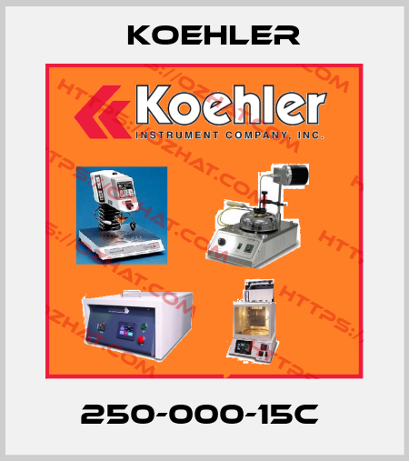 250-000-15C  Koehler