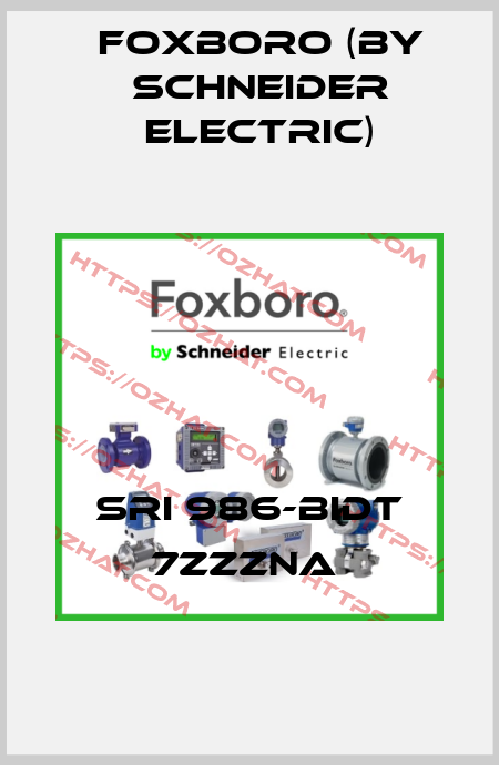 SRI 986-BIDT 7ZZZNA  Foxboro (by Schneider Electric)