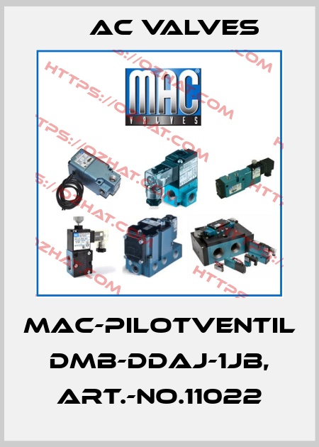 MAC-Pilotventil DMB-DDAJ-1JB, Art.-No.11022 МAC Valves
