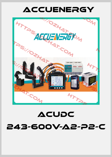 AcuDC 243-600V-A2-P2-C  Accuenergy