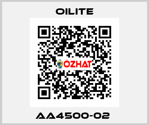 AA4500-02  Oilite