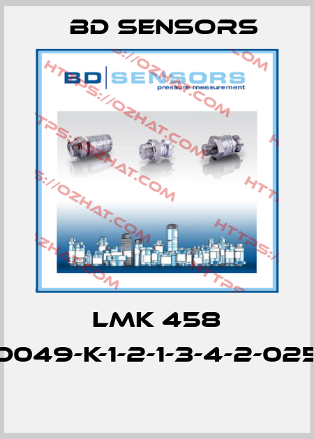 LMK 458 768-D049-K-1-2-1-3-4-2-025-000  Bd Sensors