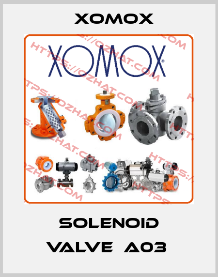 SOLENOID VALVE  A03  Xomox