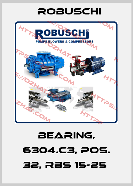 BEARING, 6304.C3, POS. 32, RBS 15-25  Robuschi