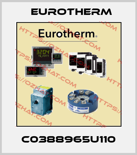 C0388965U110 Eurotherm
